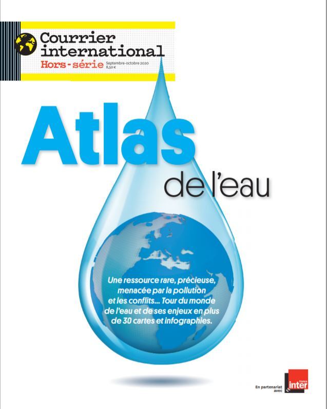 Courrier International HS N°78 - Atlas de l'eau - août 2020