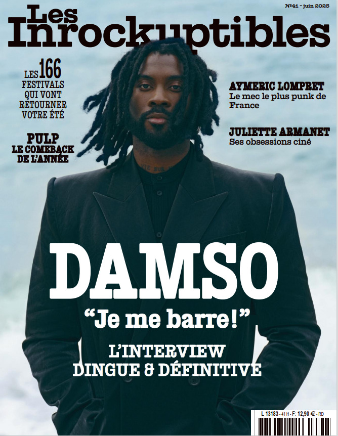 Les Inrockuptibles Mensuel N°41 : Damso - Juin 2025