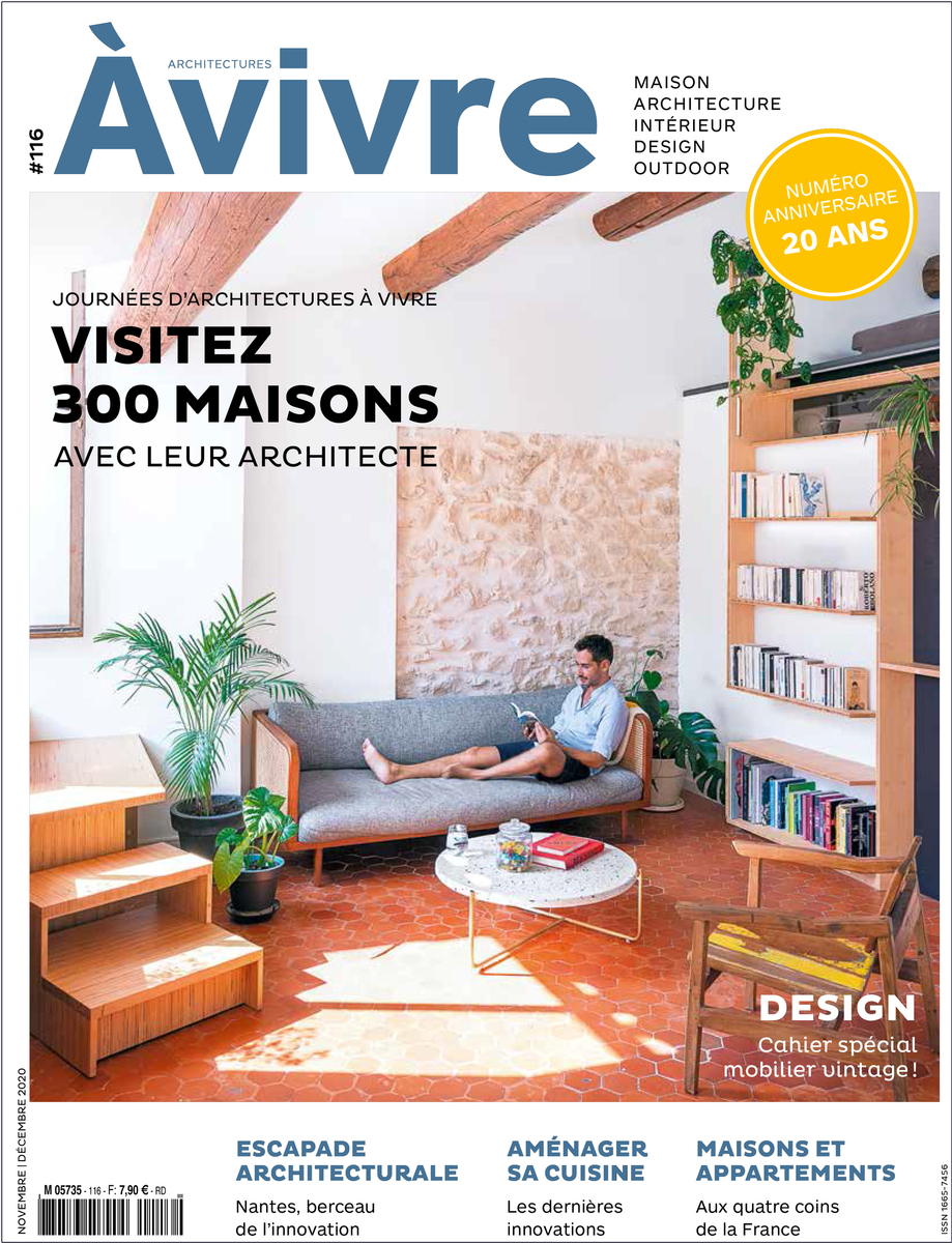 Architecture à vivre n°116 : 300 maisons avec leurs architectes - Novembre 2020