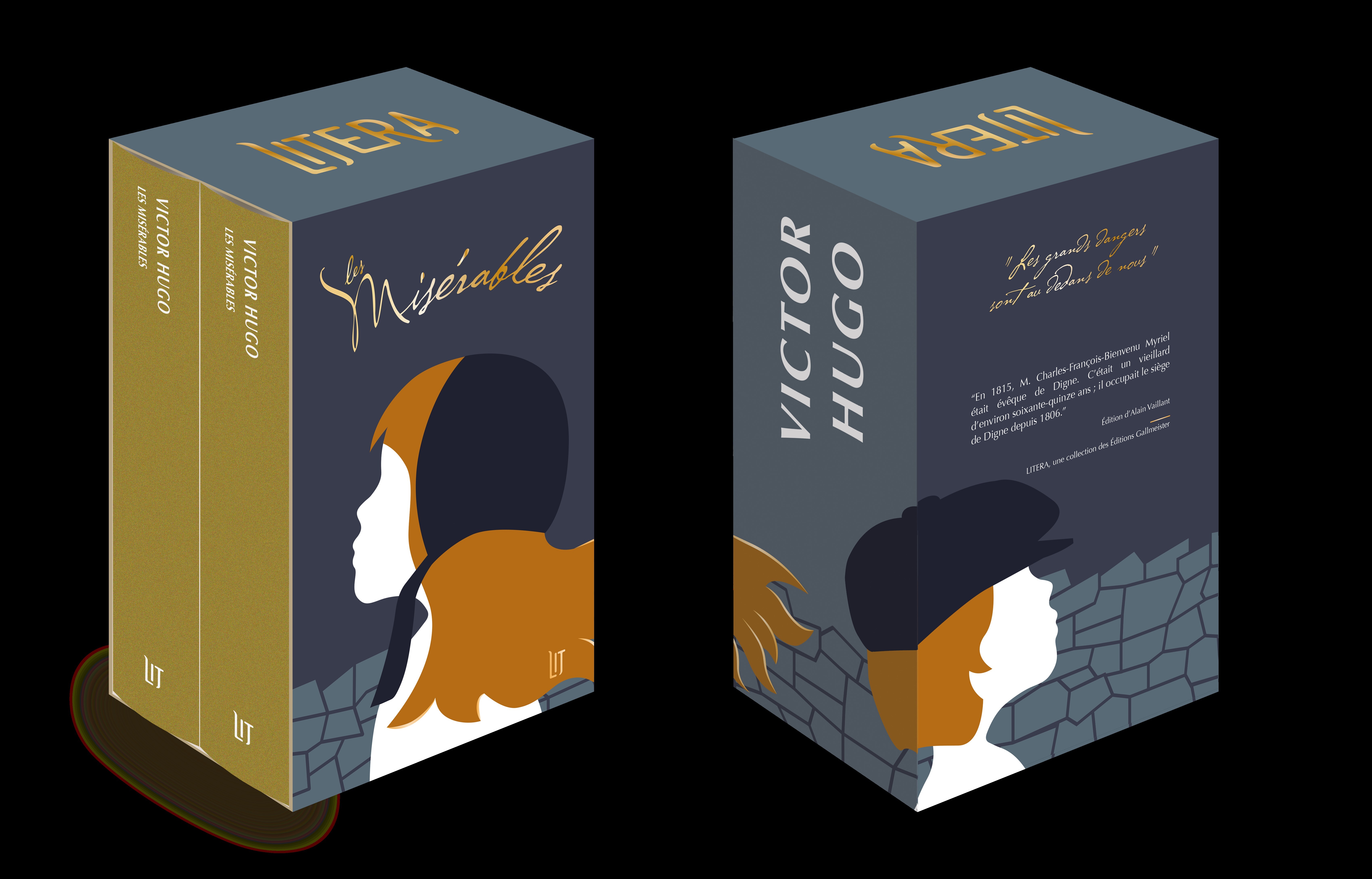 Les misérables coffret - édition Litera