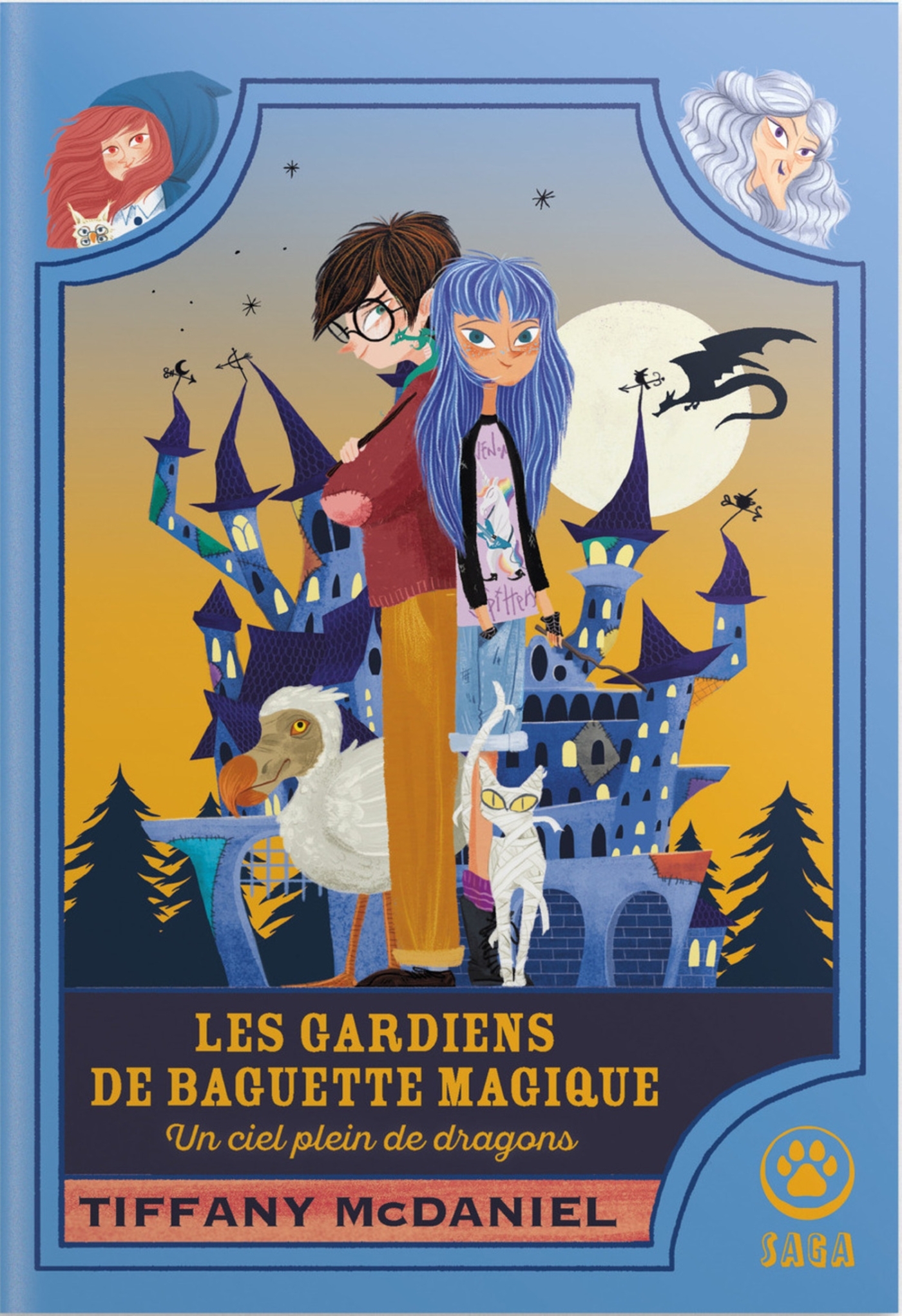 Les Gardiens de baguette magique : un ciel plein de dragons - édition reliée
