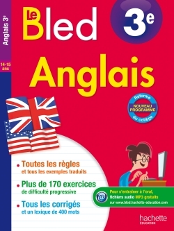 Cahier Bled - Anglais 3E