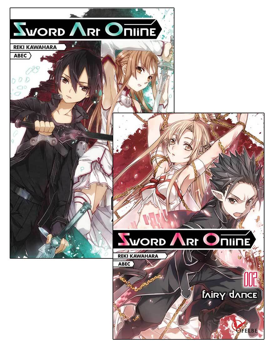 Pack Light Novel SAO T01 = 02