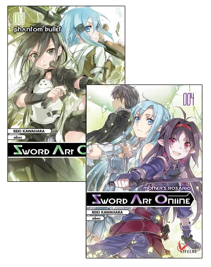 Pack Light Novel SAO T03 = T04
