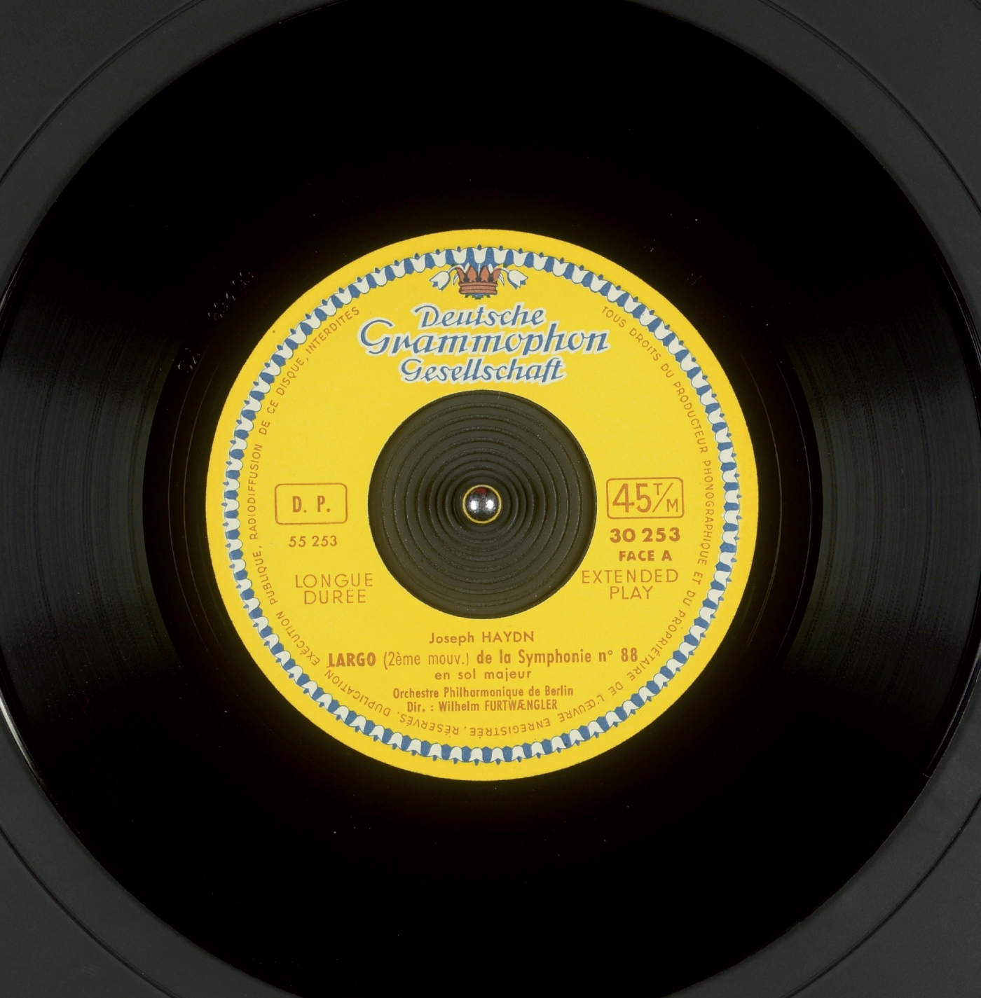 Carnet ligné. Largo de la symphonie n°88 en sol majeur