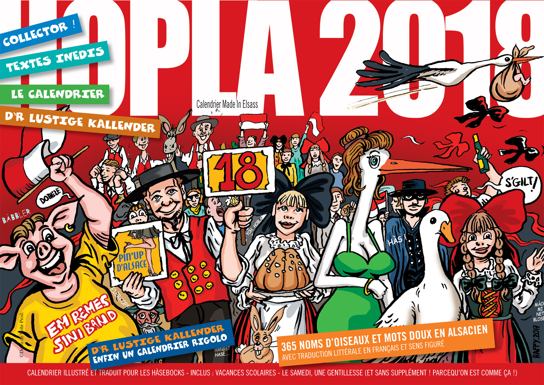 Calendrier HOPLA 2018