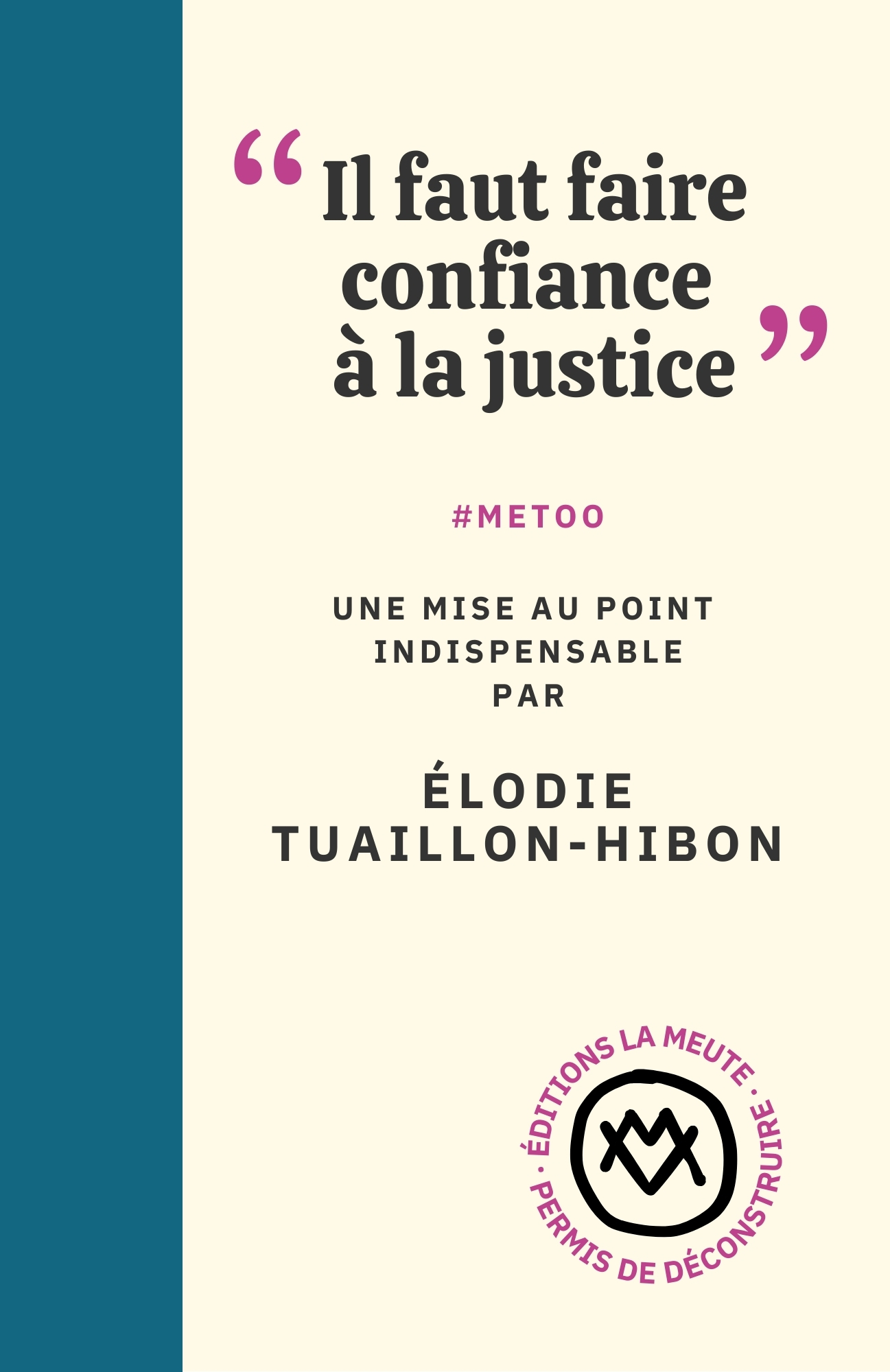 "Il faut faire confiance à la justice"