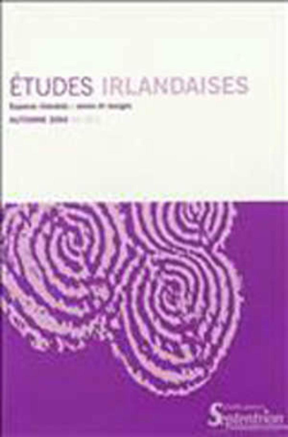 ESPACES IRLANDAIS : ZONES ET MARGES Revue ETUDE IRLANDAISE N 29-2  AUTOMNE 2004