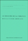 Le Discours de la violence dans la culture américaine