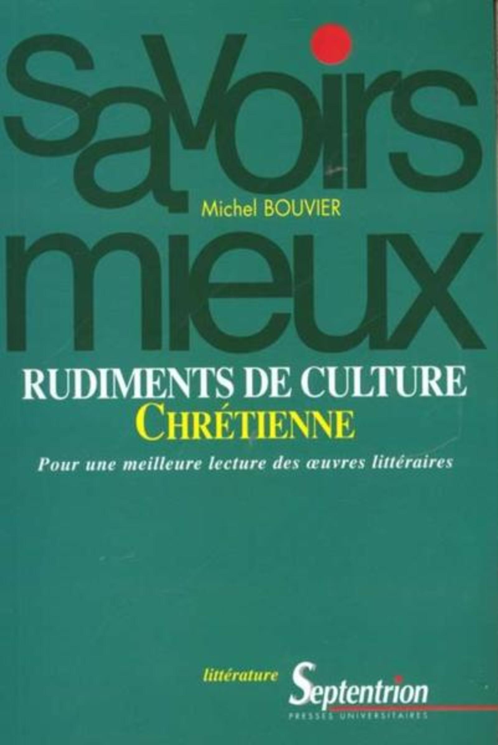 Rudiments de culture chrétienne
