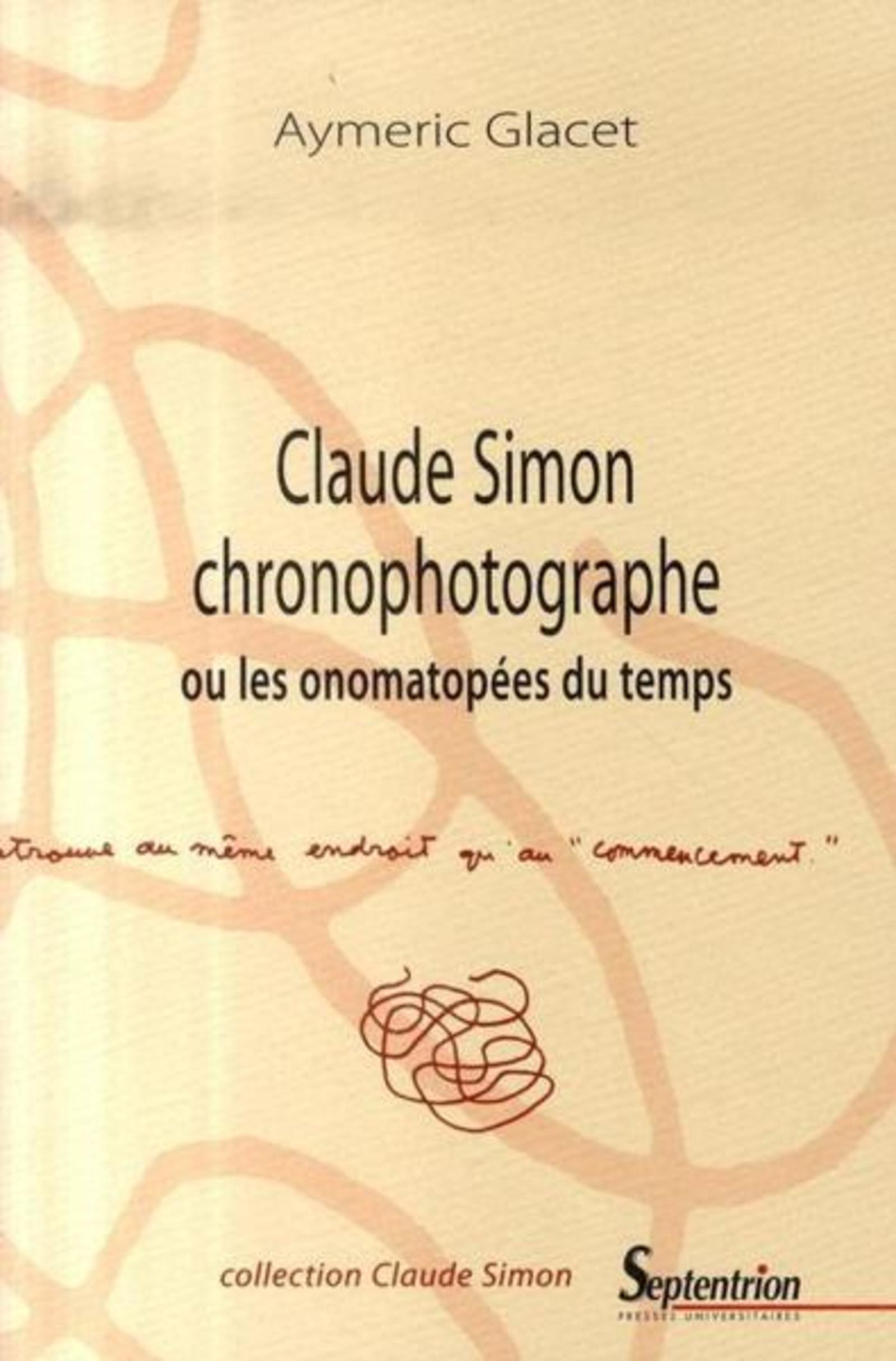 Claude Simon chronophotographe