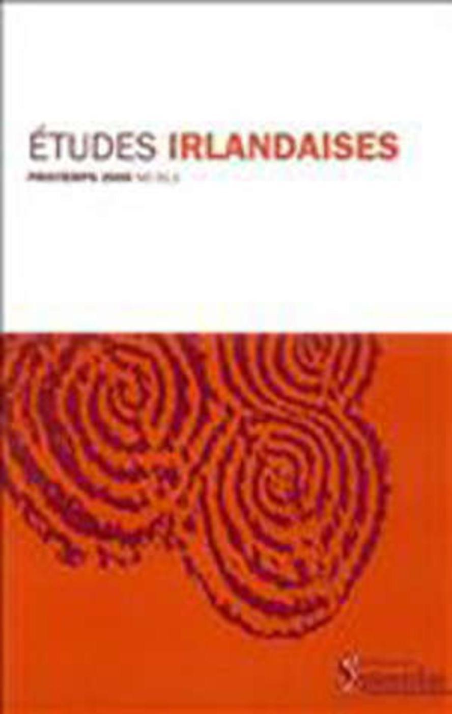 Revue Etudes irlandaises N 31/1