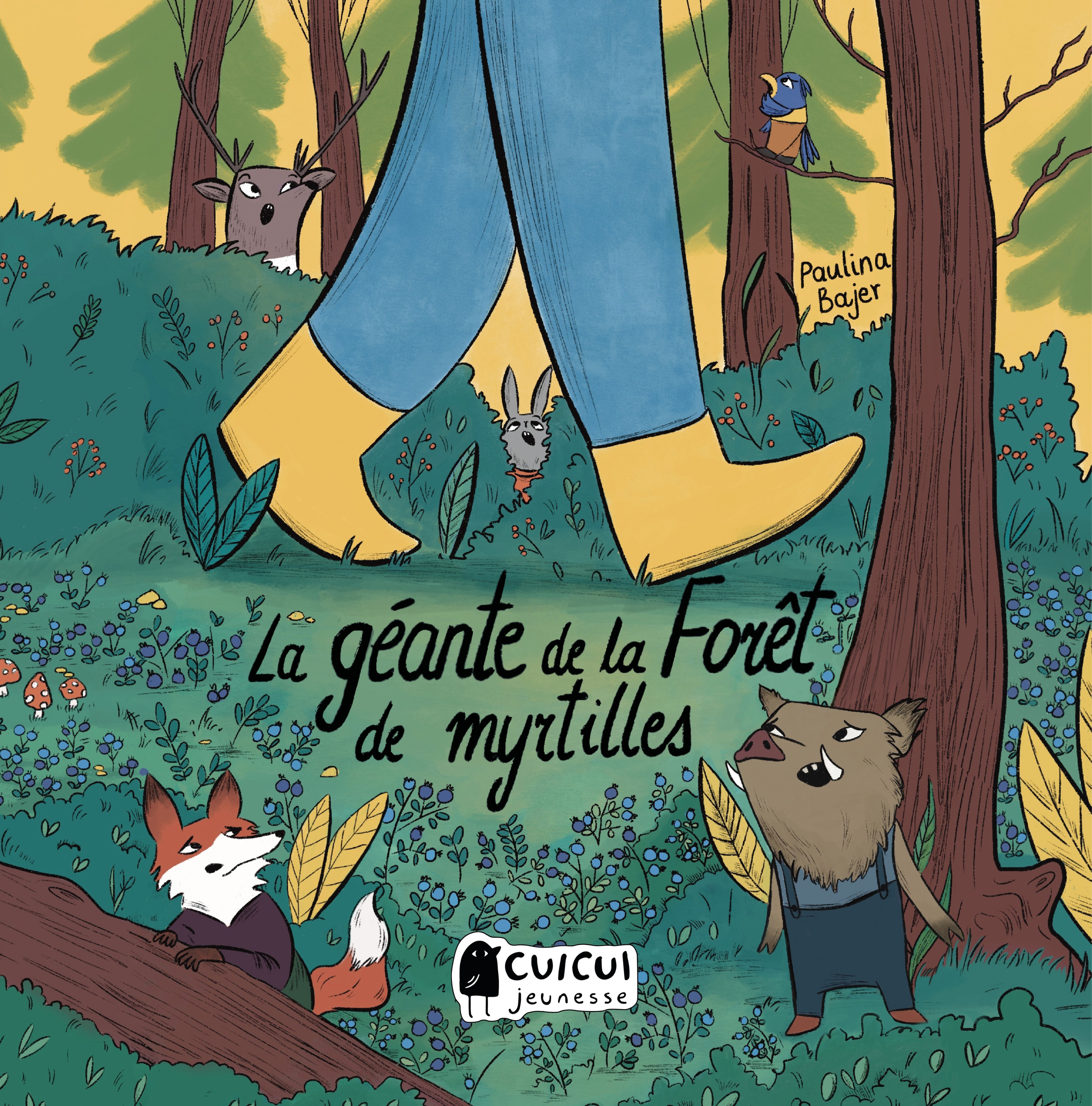 LA GEANTE DE LA FORET DE MYRTILLES.