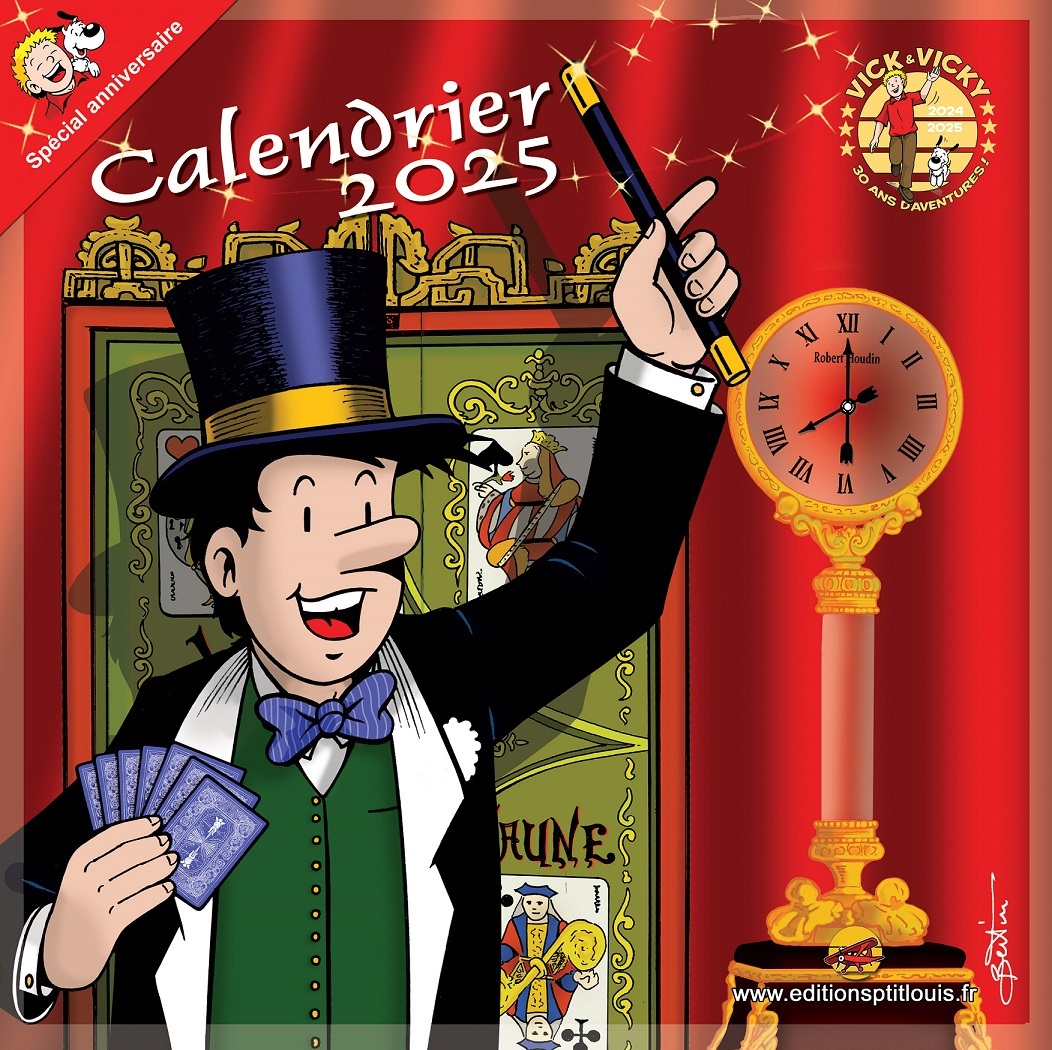 CALENDRIER SPECIAL ANNIVERSAIRE 30 ANS VICK ET VICKY