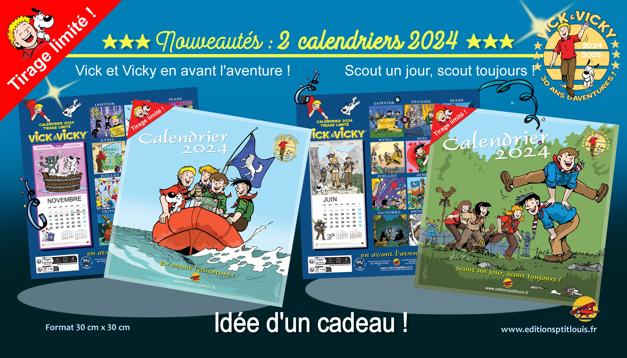 CALENDRIER VICK ET VICKY 2024