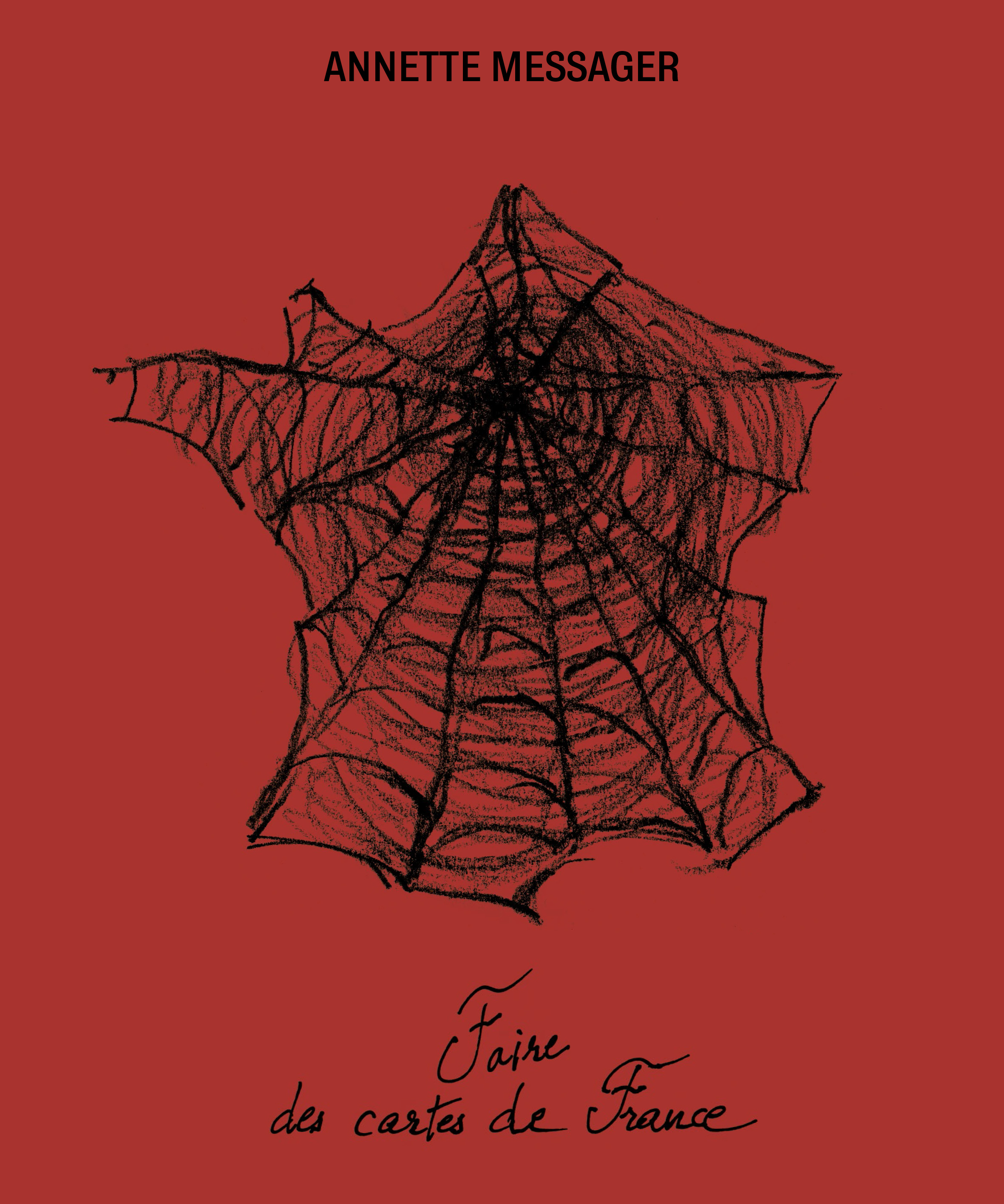 Annette Messager. Faire des cartes de France