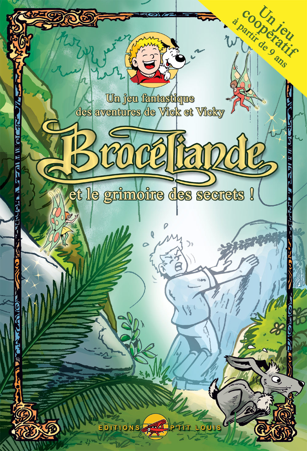 JEU COOPERATIF BROCELIANDE ET LE GRIMOIRE DES SECRETS