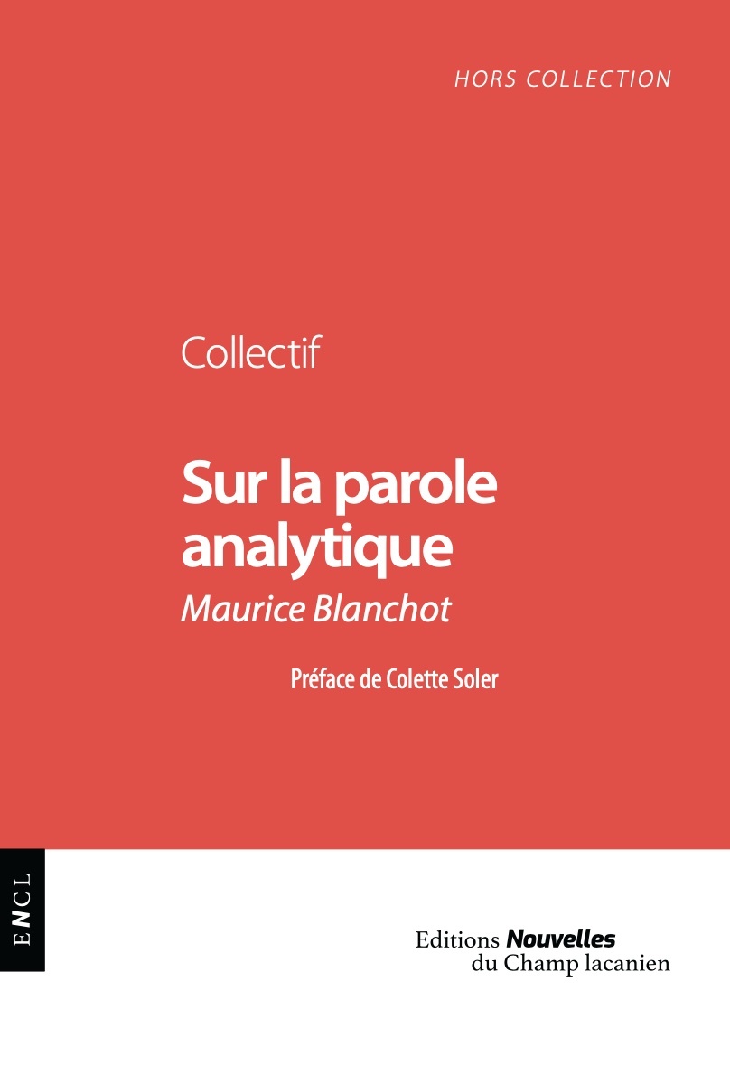 Sur la parole analytique