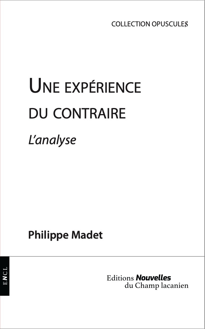 Une expérience du contraire - l'analyse