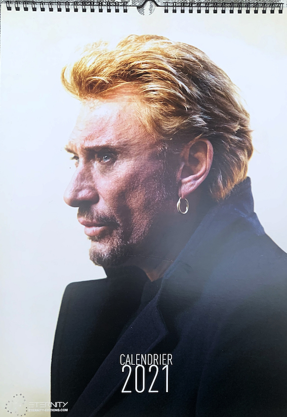 CALENDRIER JOHNNY 2021