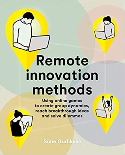 Remote Innovation Methods /anglais