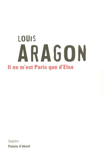 Il ne m'est Paris que d'Elsa - NE