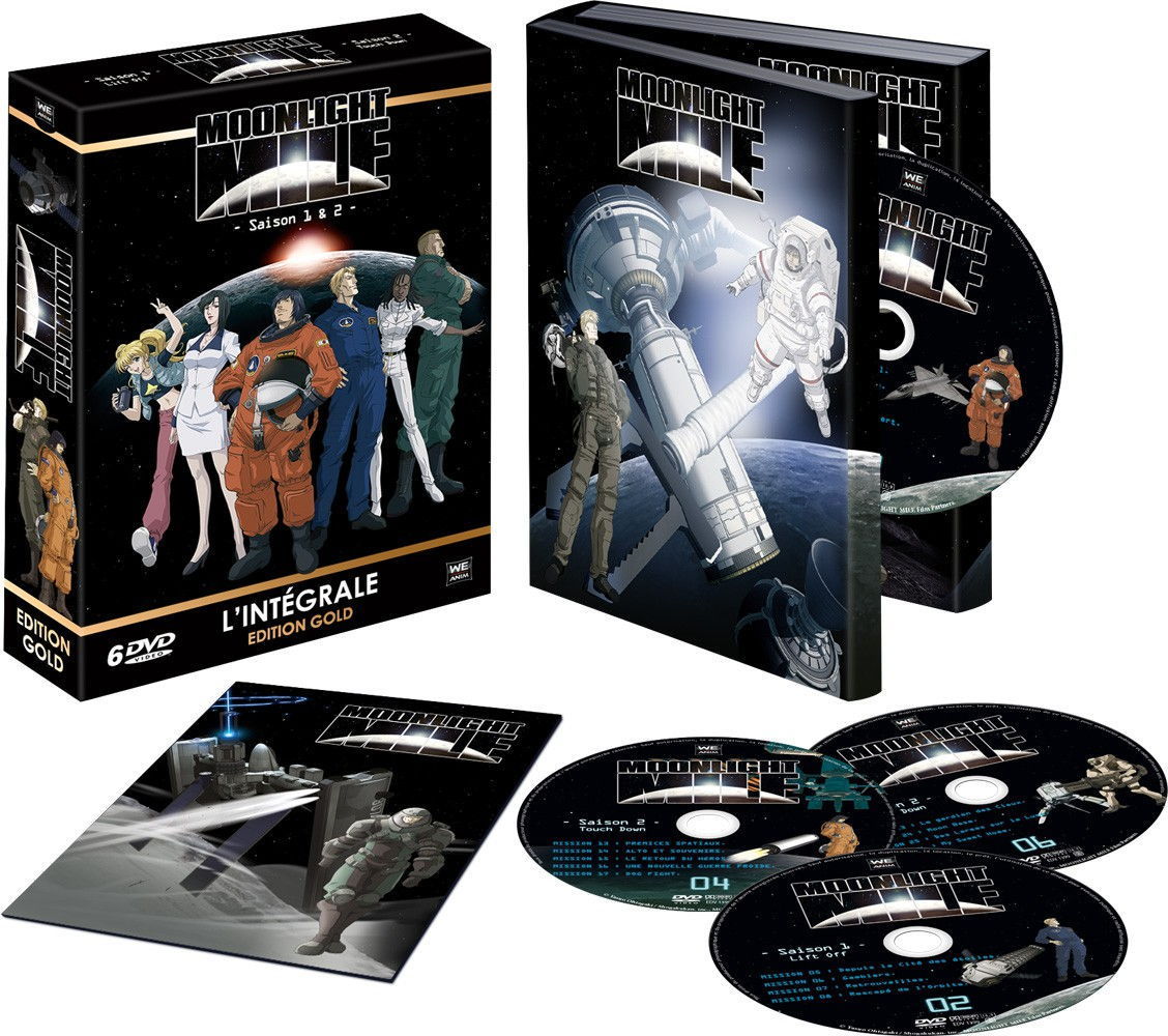 MOONLIGHT MILE INTEGRALE (S1 ET 2) - 6 DVD + LIVRET