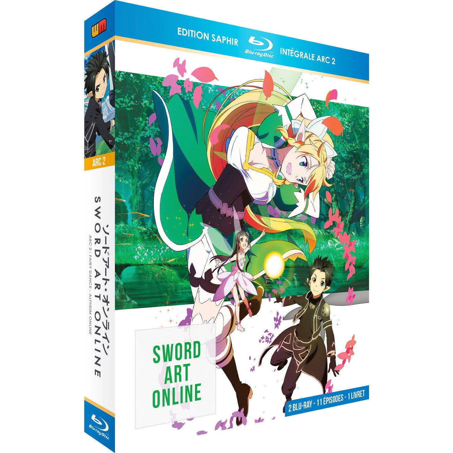 SWORD ART ONLINE ARC 2 (ALO) ED. SAPHIR - 2 BLU-RAY + LIVRET