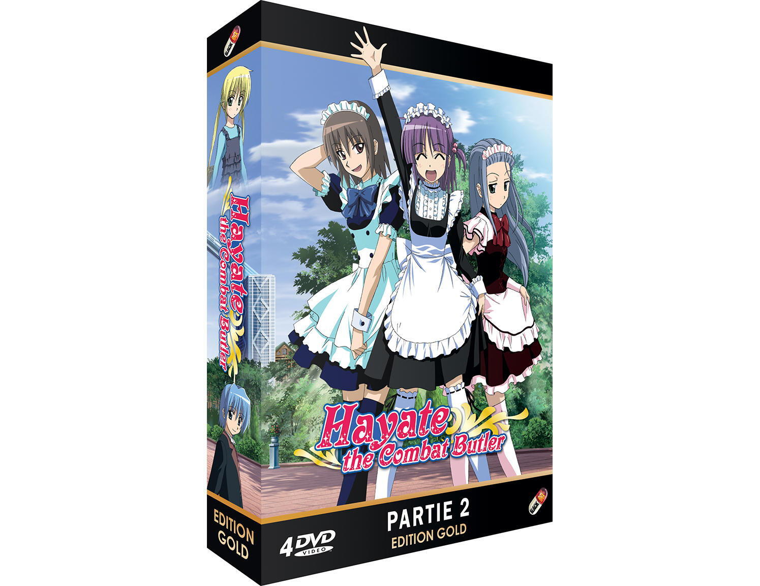 HAYATE THE COMBAT BUTLER - PARTIE 2 - ED. GOLD - 5 DVD + LIVRET