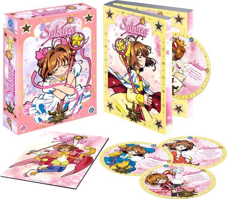 CARD CAPTOR SAKURA - S2 ET S3 - COLLECTOR - 9 DVD + LIVRET