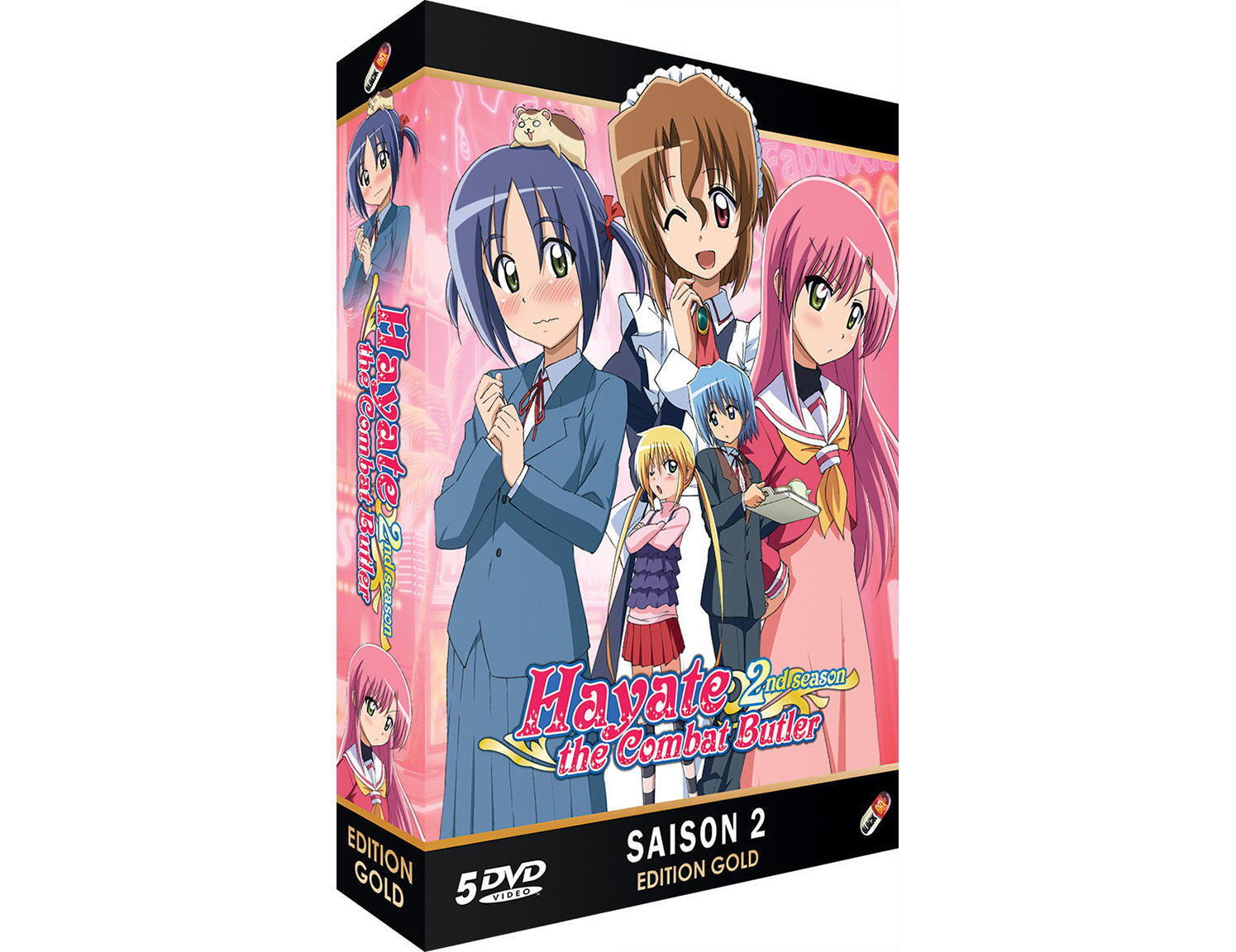 HAYATE THE COMBAT BUTLER - PARTIE 3 - ED. GOLD - 5 DVD + LIVRET
