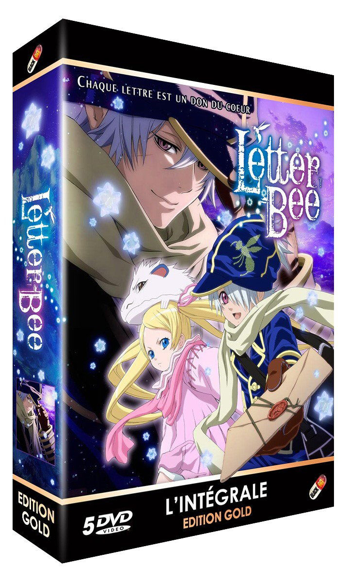 LETTER BEE - PARTIE 1 - ED. GOLD - 5 DVD + LIVRET