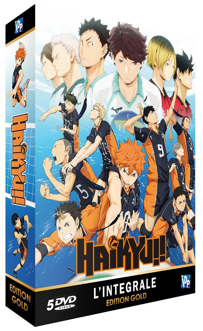 HAIKYU !! - INTEGRALE (S1) - ED. GOLD - 5 DVD + LIVRET