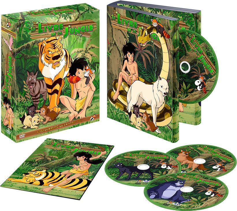 LIVRE DE LA JUNGLE (SERIE TV) (LE) INTEGRALE COLLECTOR - 9 DVD
