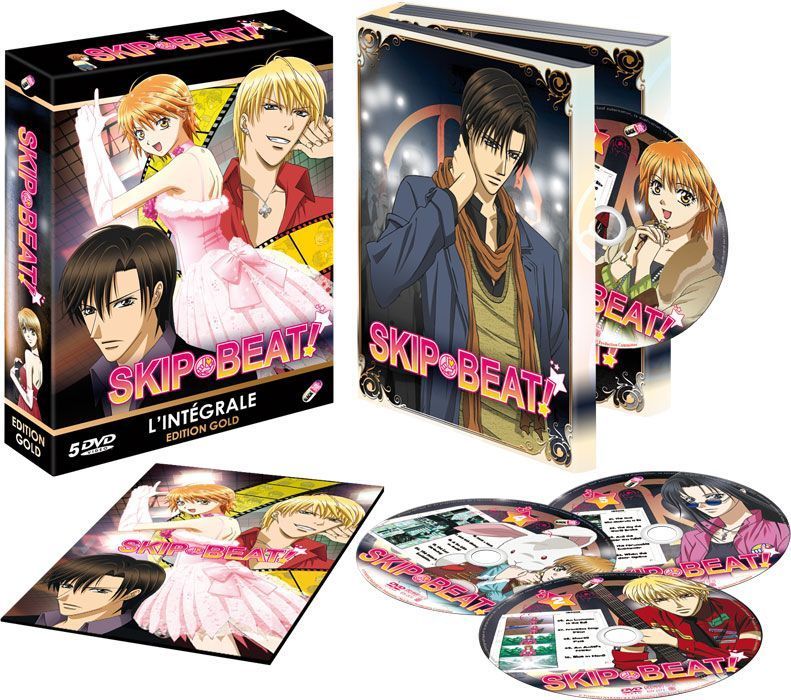 SKIP BEAT - INTEGRALE - ED. GOLD - 5 DVD + LIVRET