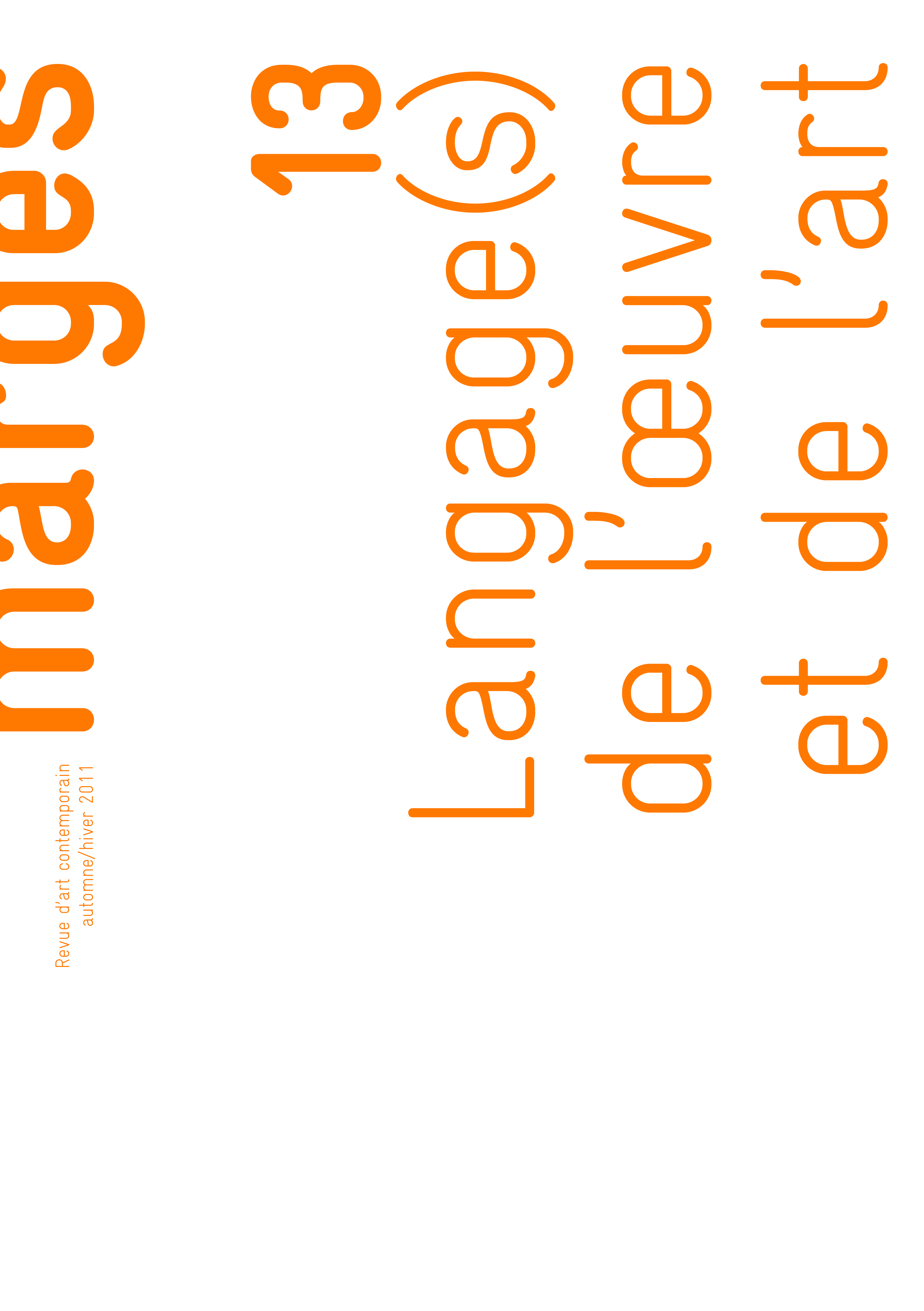 Langage(s) de l'oeuvre et de l'art