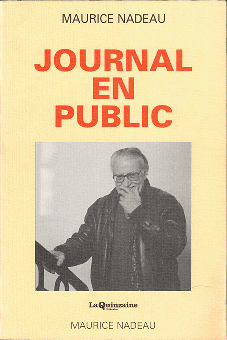 Journal en public