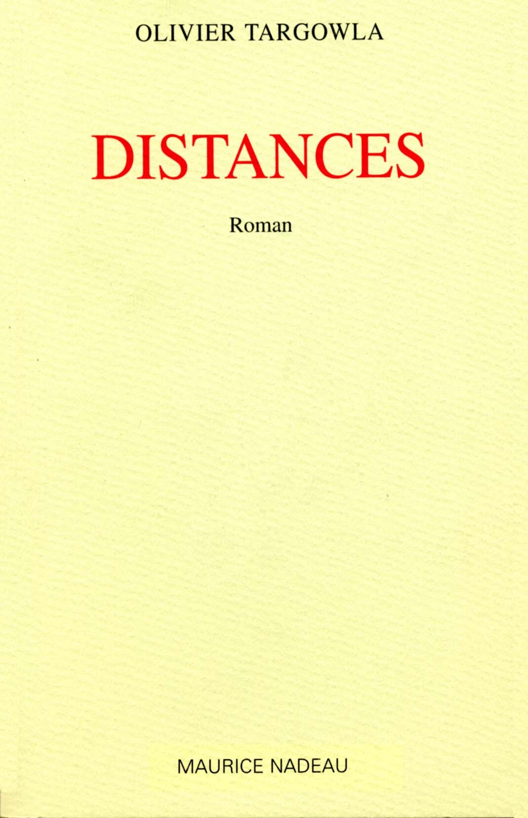 Distances