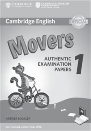 Cambridge english movers 1 for revised exam from 2018 answer booklet