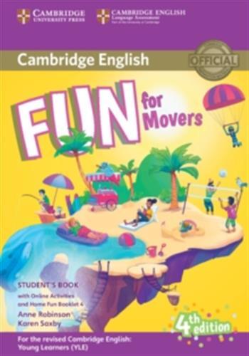 Fun for Movers Student Book with Home Fun Booklet and Online