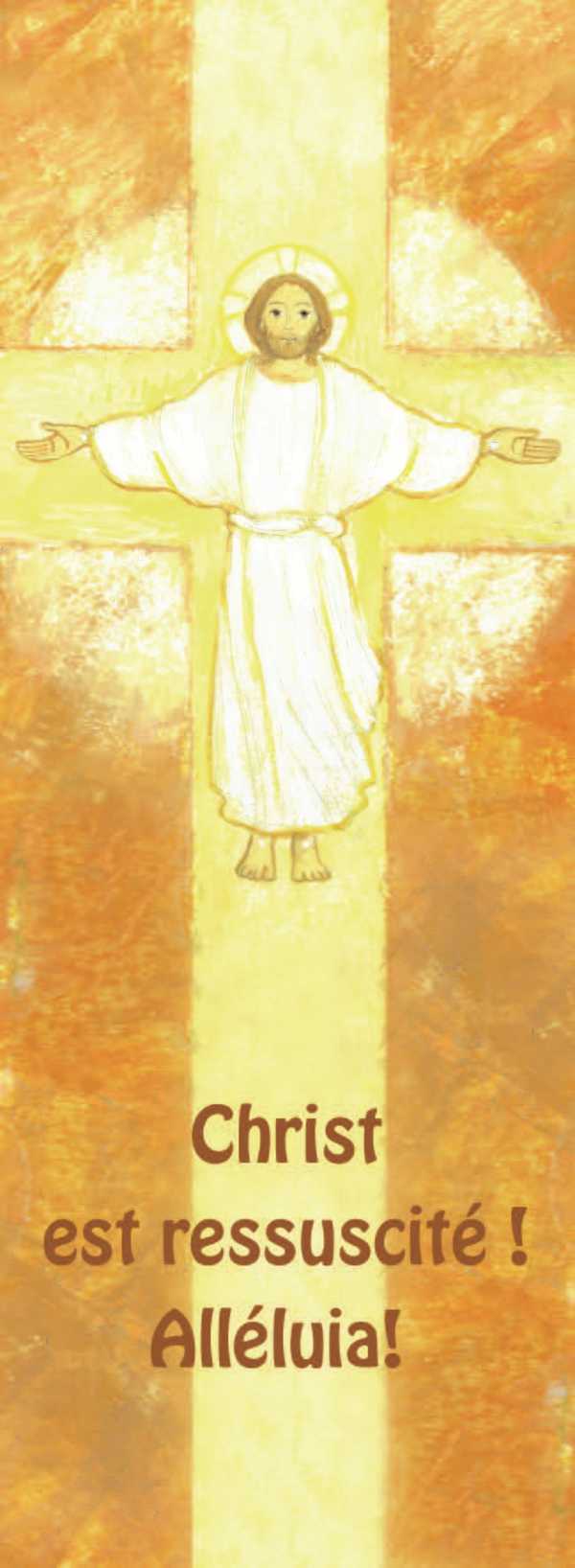 LOT DE 20 - Signet  Christ est ressuscité Alleluia  Maïté Roche