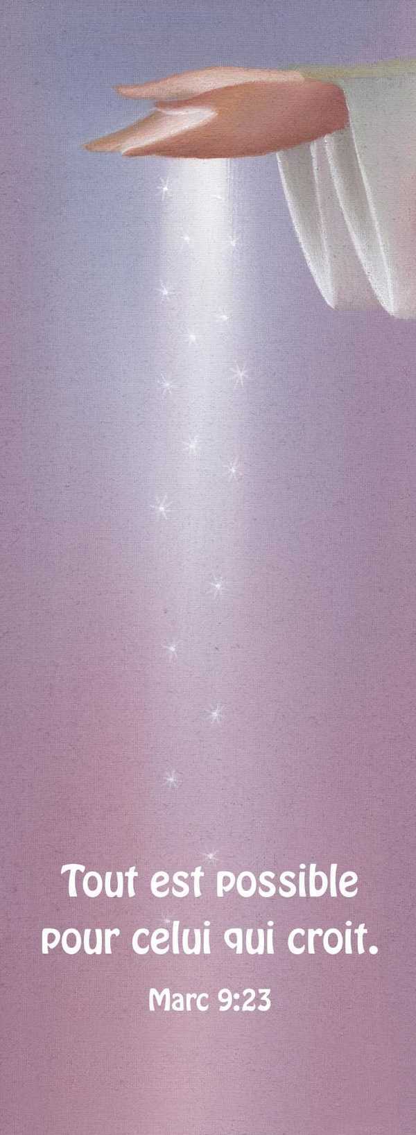 Signet Tout est possible pour celui qui croit.