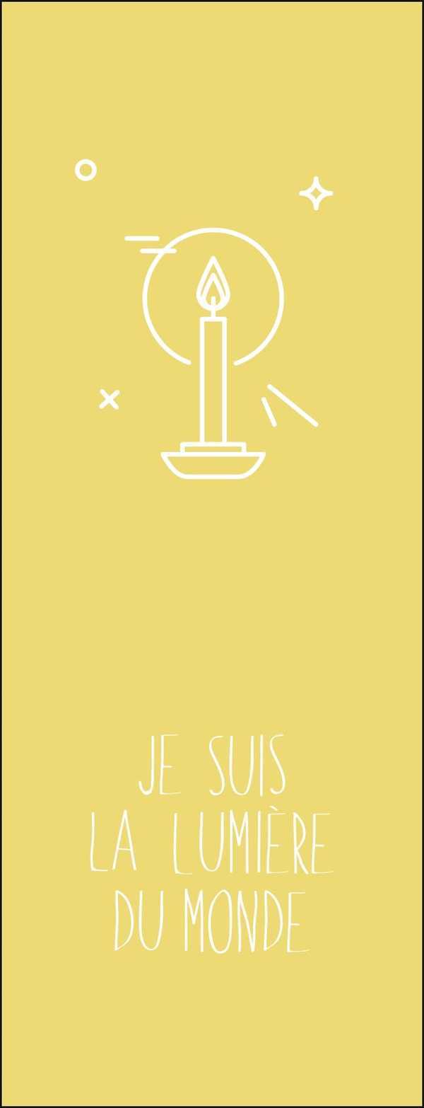 Signet Je suis la lumière du monde