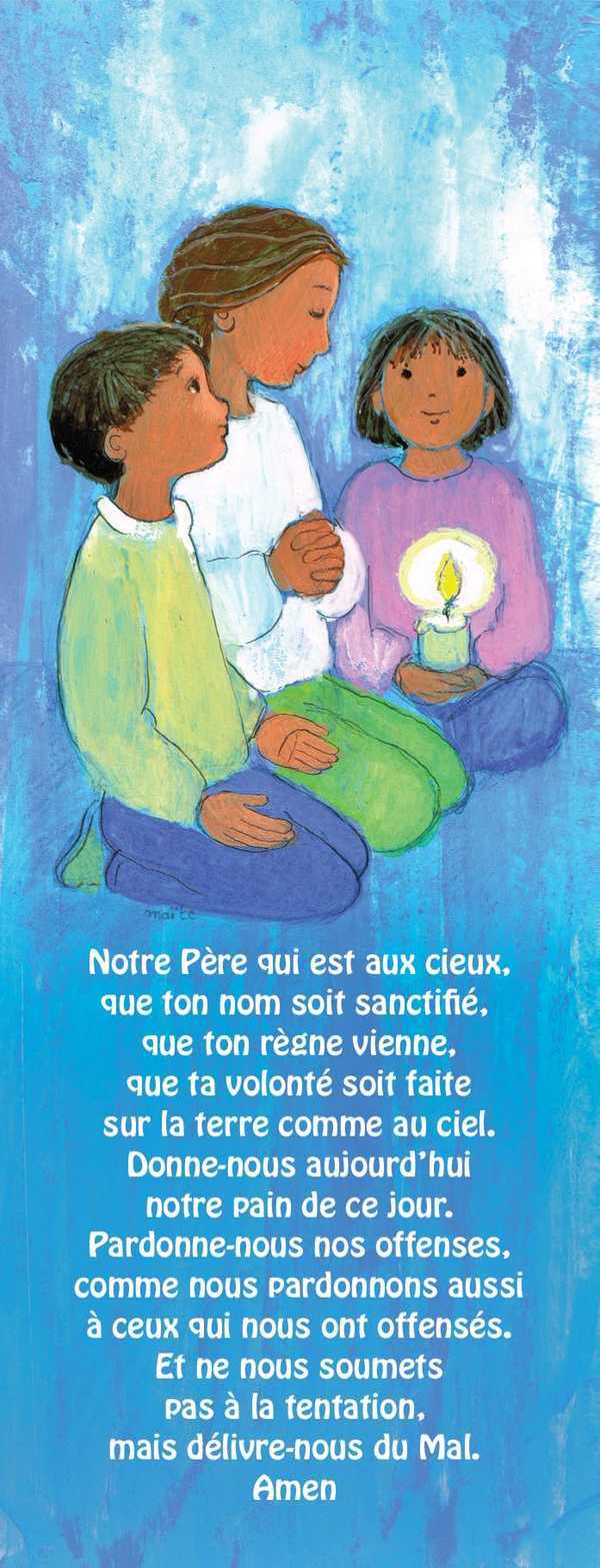 Lot de 20 - Signet Maité Roche Notre Père