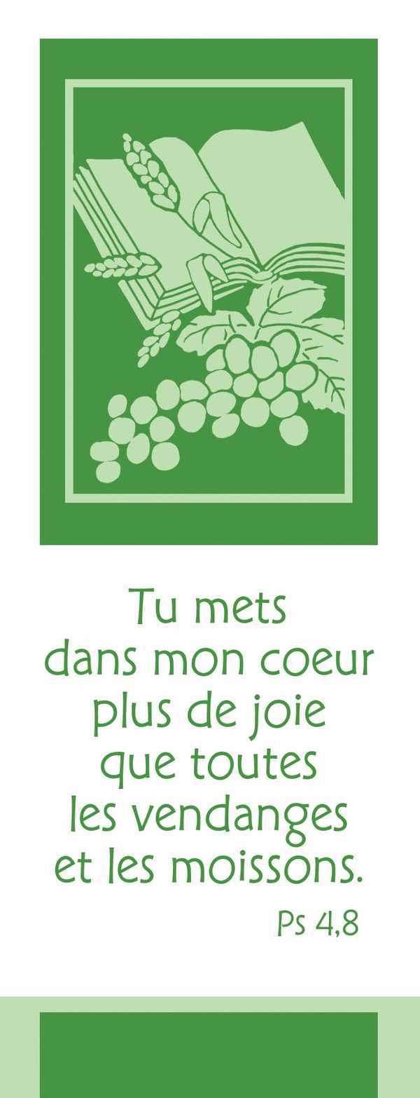 Pack de 20 - Signet Symbole - Tu mets dans mon coeur plus de joie