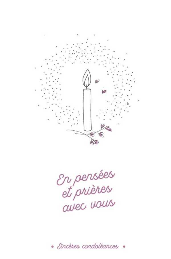 Lot de 10 cartes double condoléances 62, avec enveloppe et cello