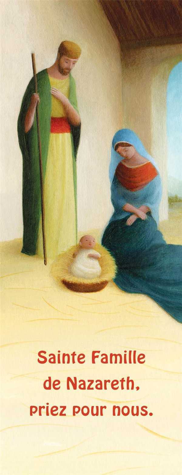 LOT DE 20 - Signet Sainte Famille de Nazareth, priez pour nous – E.Puybaret