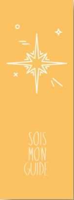 Lot de 20 signets Sois mon guide