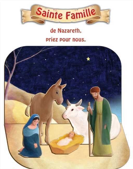 Crêche à assembler Eric Puybaret Sainte Famille
