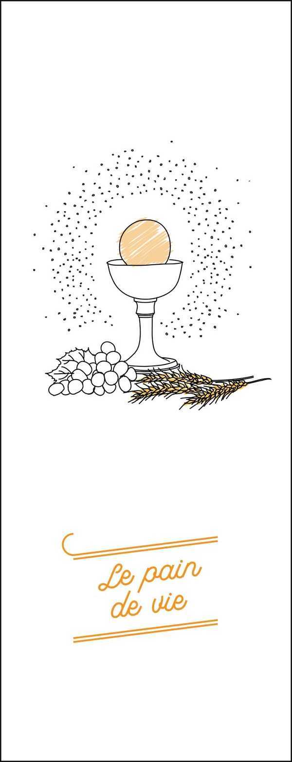 Lot de 20 - Signet Le pain de vie